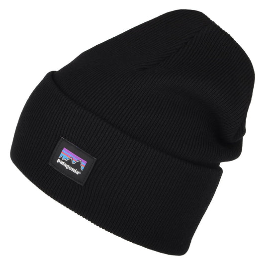 Patagonia Everyday Recycled Beanie Mütze - Schwarz