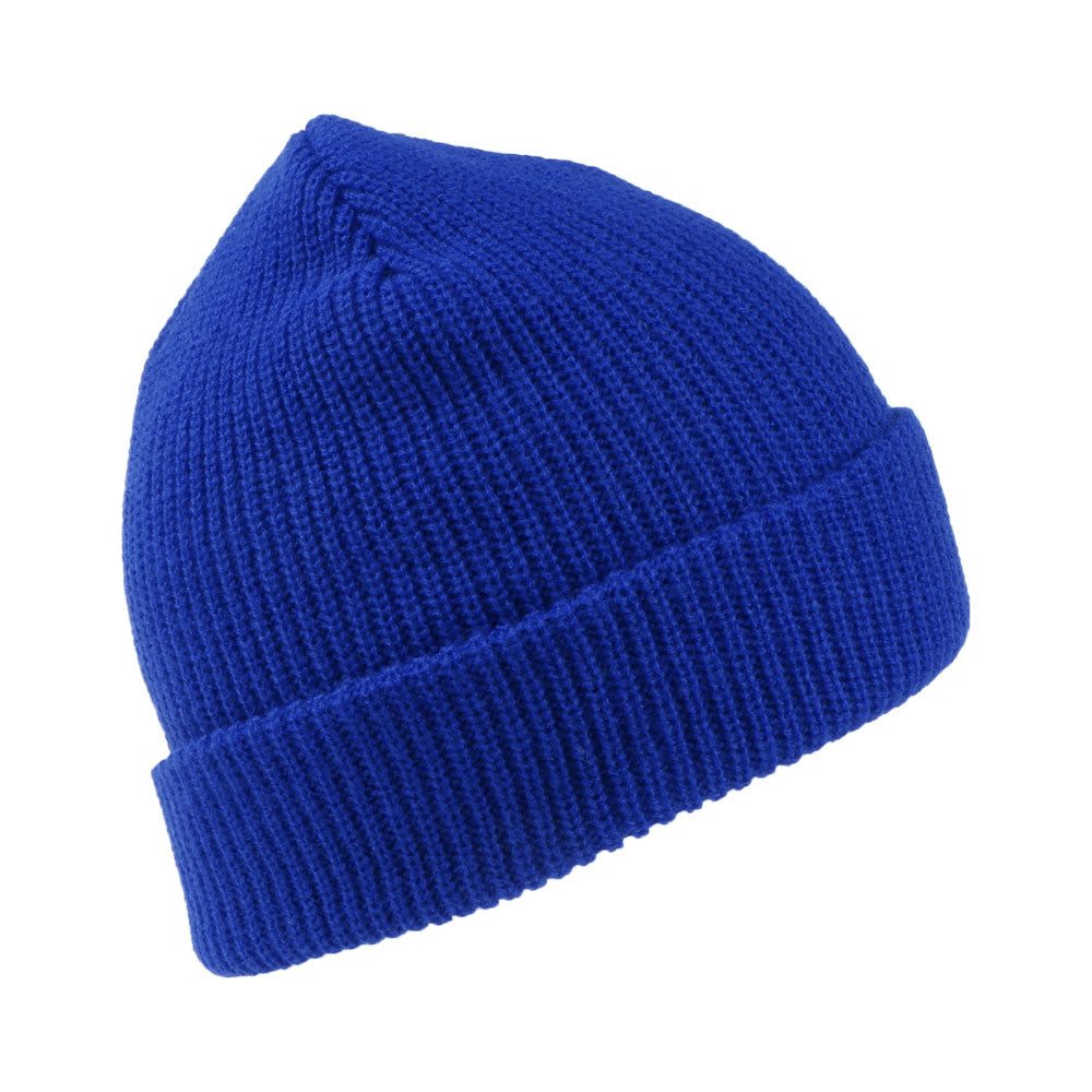 Brixton Heist Beanie Mütze mit Umschlag - Königsblau