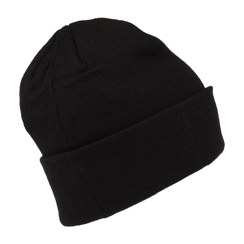Timberland Tonal 3D Stickerei Beanie Mütze - Schwarz