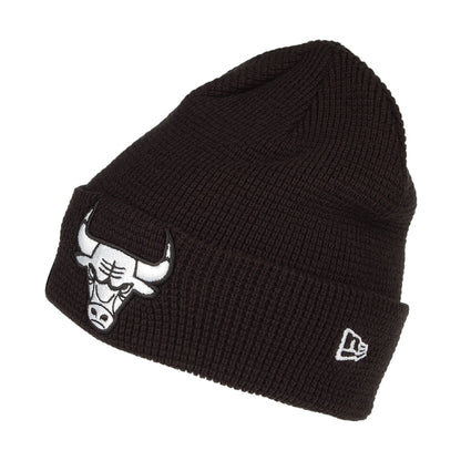 New Era Chicago Bulls Beanie Mütze NBA Team Cuff Knit - Schwarz