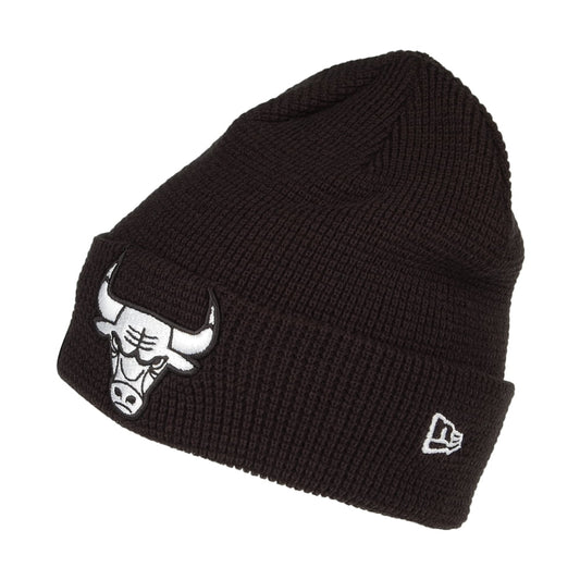 New Era Chicago Bulls Beanie Mütze NBA Team Cuff Knit - Schwarz