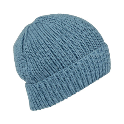 Tommy Hilfiger TJM Basic Rib Gerippte Beanie Mütze - Hellblau