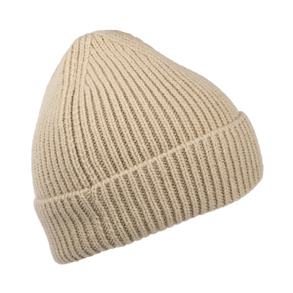 The North Face TNF Logo Box Cuffed Fisherman Beanie Mütze - Khaki