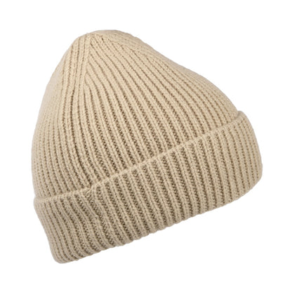 The North Face TNF Logo Box Cuffed Fisherman Beanie Mütze - Khaki