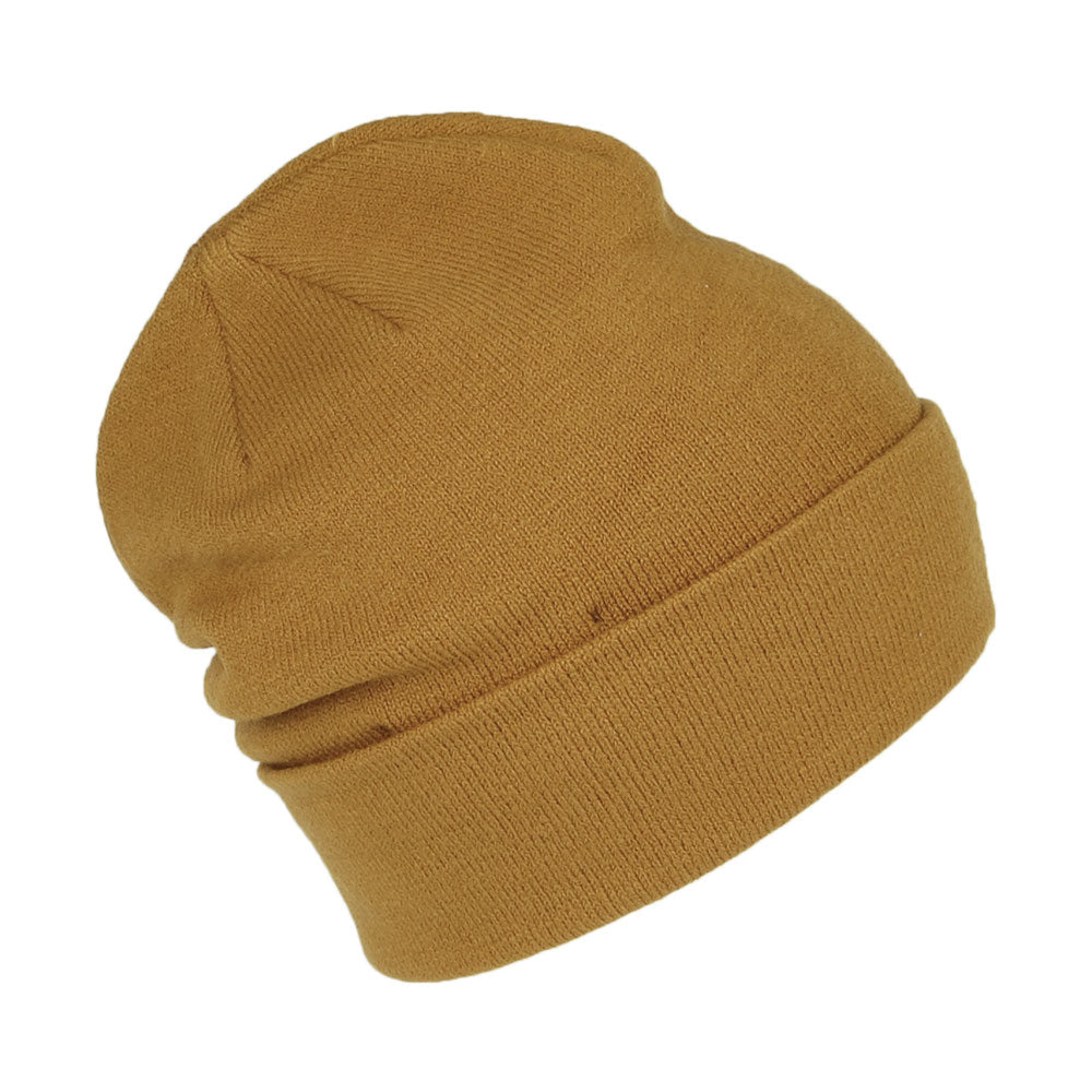 Lyle & Scott Basic Beanie Mütze - Karamell