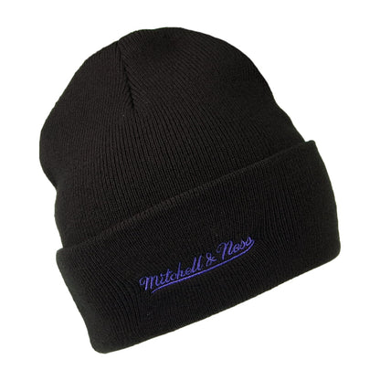 Mitchell & Ness Toronto Raptors Beanie Mütze NBA Team Logo Cuff Knit - Schwarz