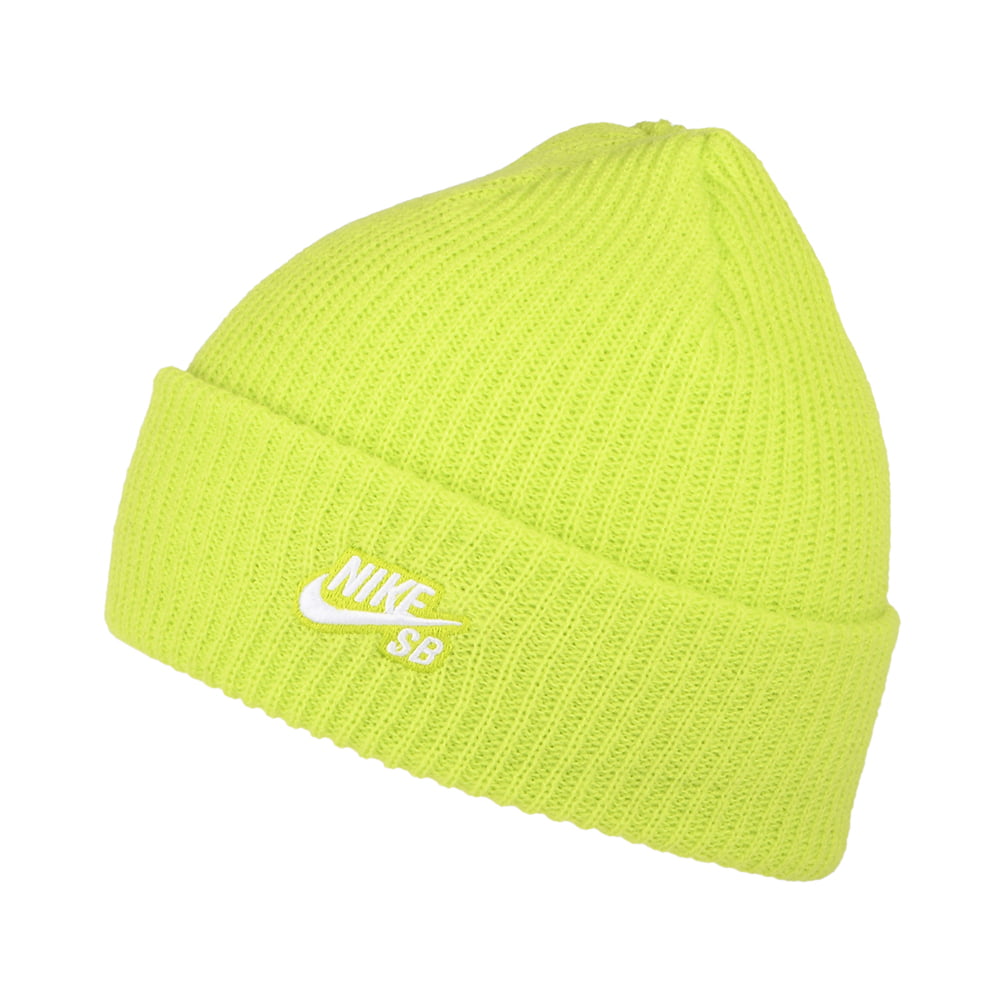 Nike SB Fisherman Beanie Mütze - Limettengrün