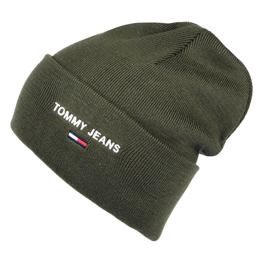 Tommy Hilfiger TJM Sport Beanie Mütze - Dunkelolivgrün