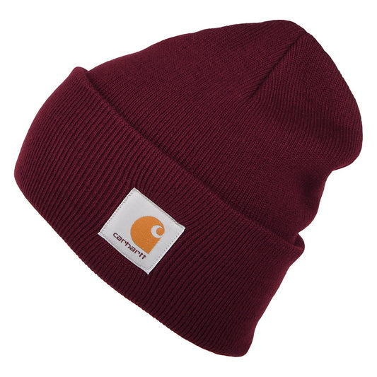 Carhartt WIP Watch Cap Beanie Mütze - Burgunderrot