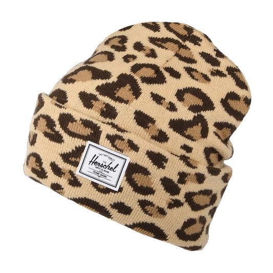 Herschel Supply Co. Elmer Beanie Mütze - Leopardenmuster