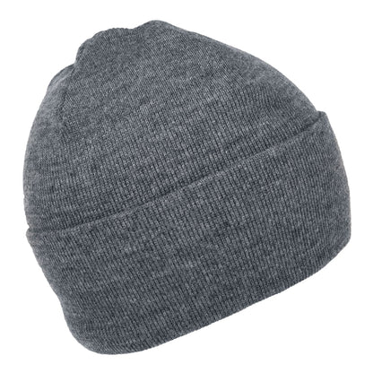 Levi's mit rotem Logo bestickte Beanie Mütze Slouchy - Grau