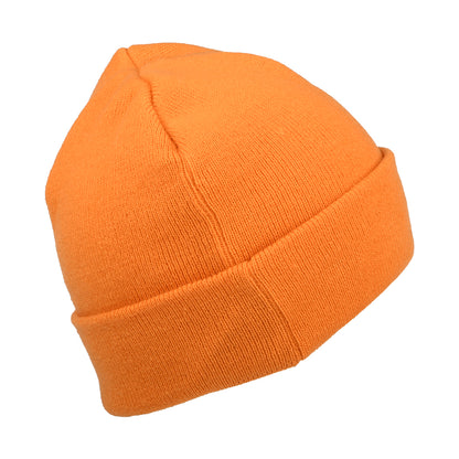 New Era Short Cuff Knit Beanie Mütze - NE Pop - Orange