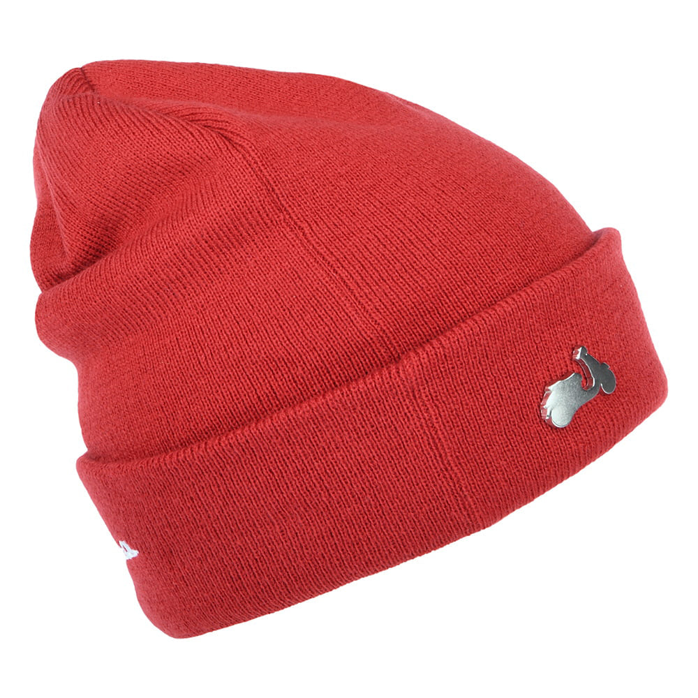 New Era Cuff Knit Vespa Beanie Mütze - Metal Bike - Rot