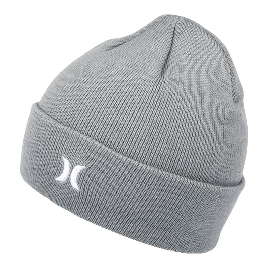 Hurley Icon mit Umschlag Beanie Mütze - Grau