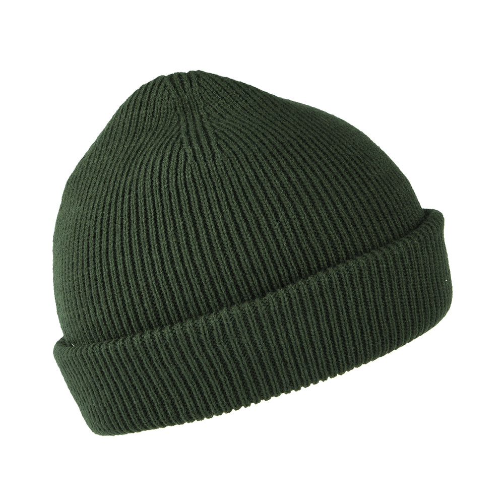 Barts Kinyeti Fisherman Beanie Mütze - Militärgrün
