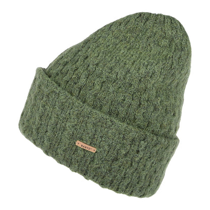 Barts Anye Recycled Beanie Mütze - Olivgrün