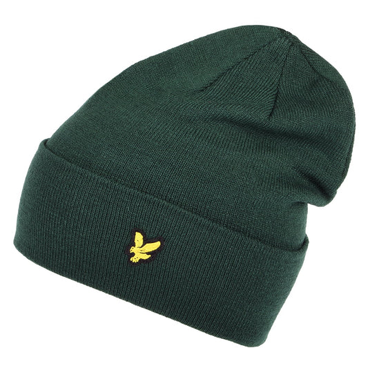 Lyle & Scott Basic Beanie Mütze - Dunkelgrün