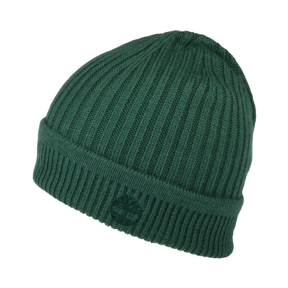 Timberland Beanie Mütze Solid Rib - Grün