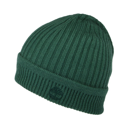 Timberland Beanie Mütze Solid Rib - Grün