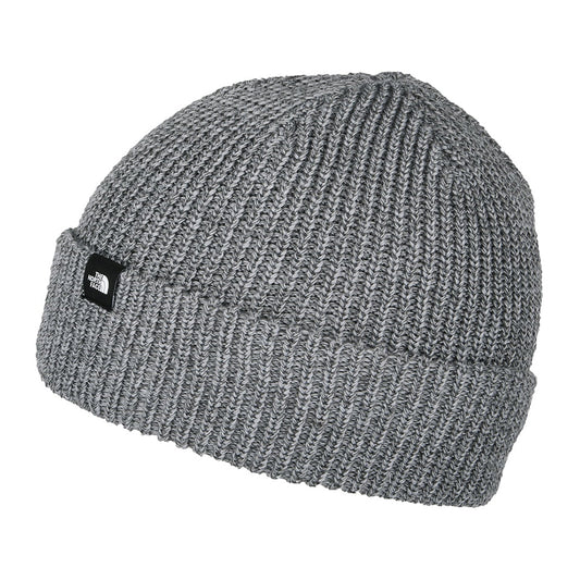 The North Face TNF Recycled Fisherman Beanie Mütze - Meliertes Grau