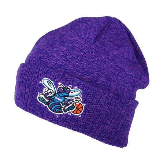 Mitchell & Ness Charlotte Hornets Beanie Mütze - NBA Fandom Knit HWC - Lila