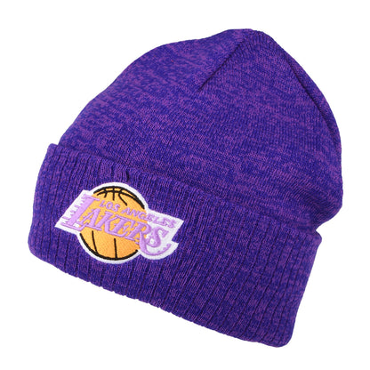 Mitchell & Ness L.A. Lakers Beanie Mütze - NBA Fandom Knit HWC - Lila