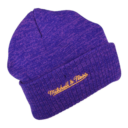 Mitchell & Ness L.A. Lakers Beanie Mütze - NBA Fandom Knit HWC - Lila