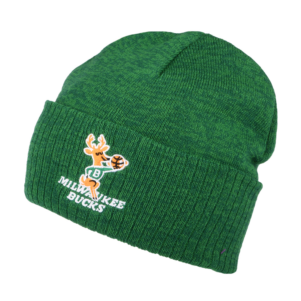 Mitchell & Ness Milwaukee Bucks Beanie Mütze - NBA Fandom Knit HWC - Grün