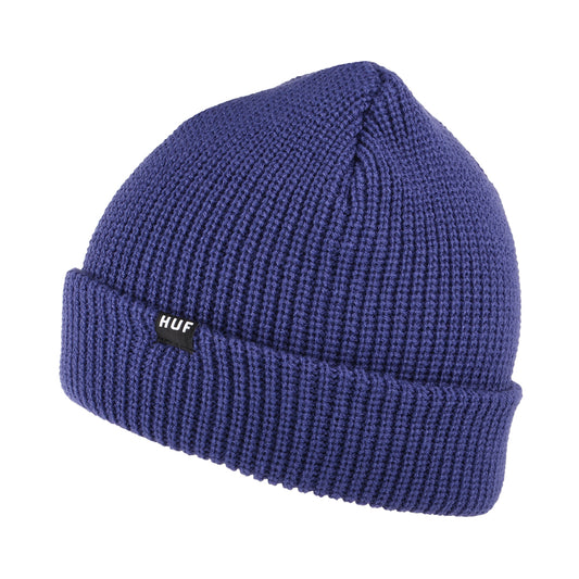 HUF Usual Fisherman Beanie Mütze - Marineblau