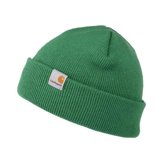 Carhartt WIP Stratus Short Watch Beanie Mütze - Grün