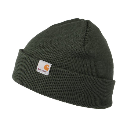 Carhartt WIP Stratus Short Watch Beanie Mütze - Helles Waldgrün