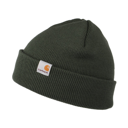 Carhartt WIP Stratus Short Watch Beanie Mütze - Helles Waldgrün