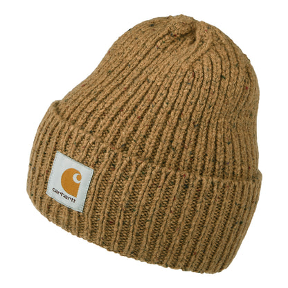 Carhartt WIP Anglistic Beanie Mütze - Karamell