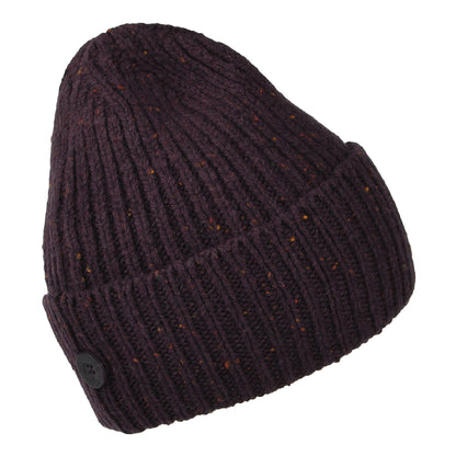 Carhartt WIP Anglistic Beanie Mütze - Dunkles Pflaume