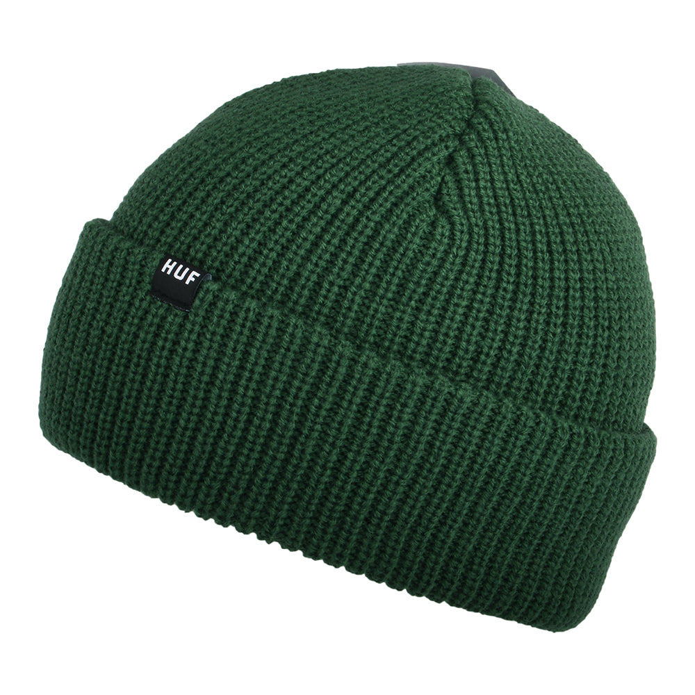HUF Usual Fisherman Beanie Mütze - Waldgrün