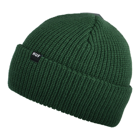 HUF Usual Fisherman Beanie Mütze - Waldgrün