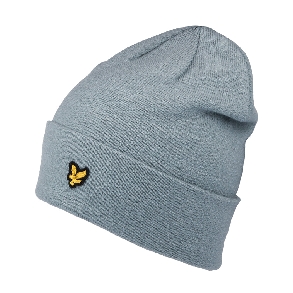 Lyle & Scott Basic Beanie Mütze - Rauchblau