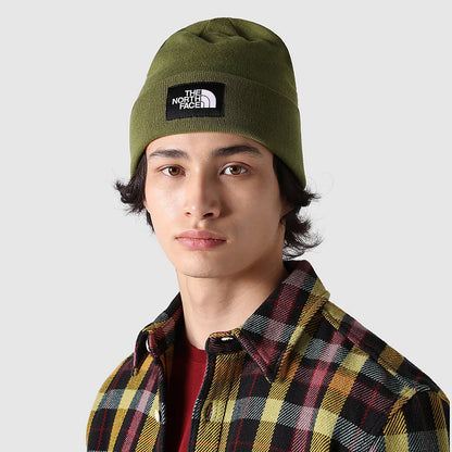 The North Face Dock Worker Beanie Mütze Recycled - Olivgrün