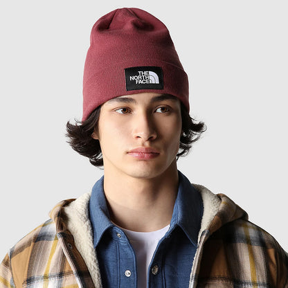 The North Face Dock Worker Beanie Mütze Recycled - Pflaume