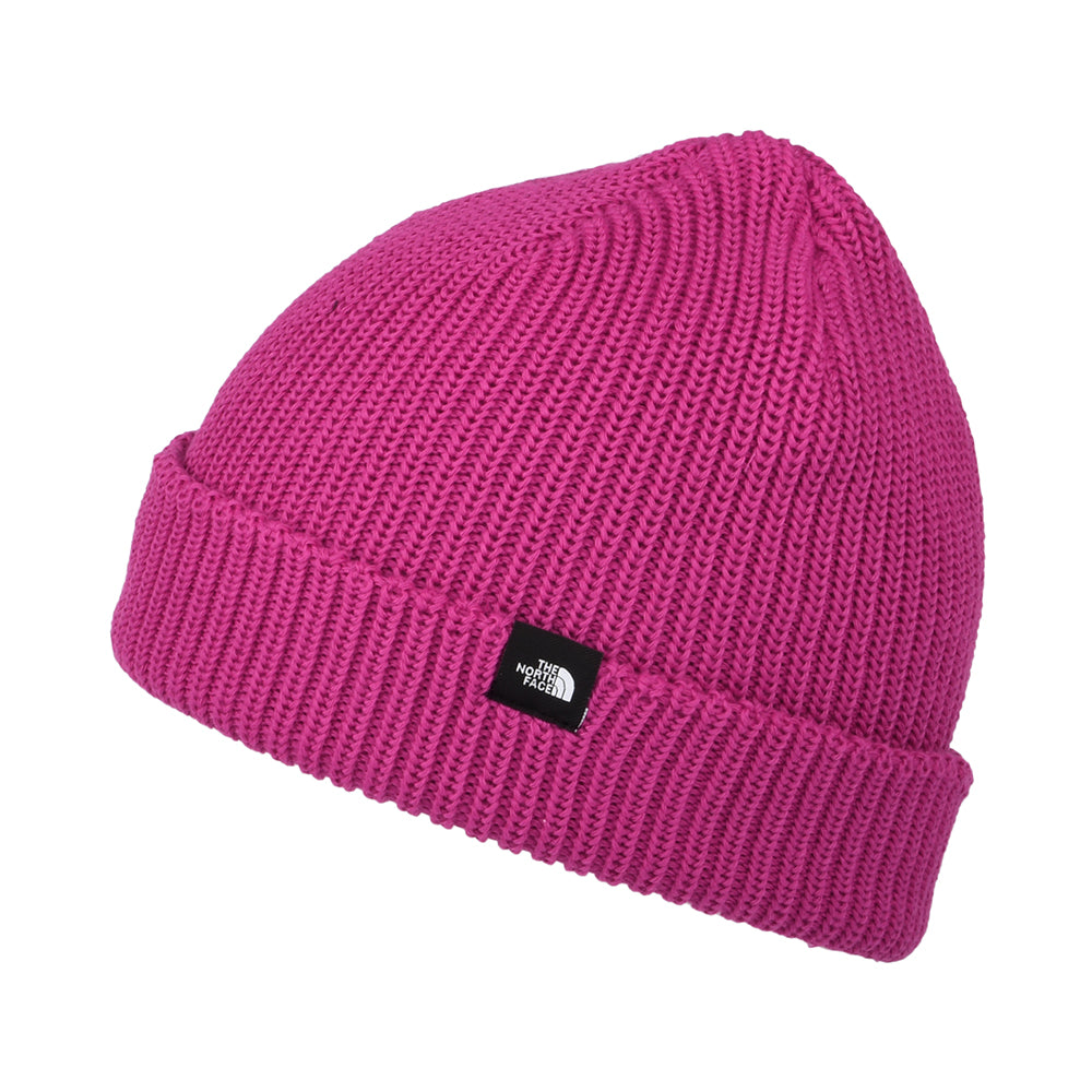 The North Face TNF Recycled Fisherman Beanie Mütze - Fuchsie