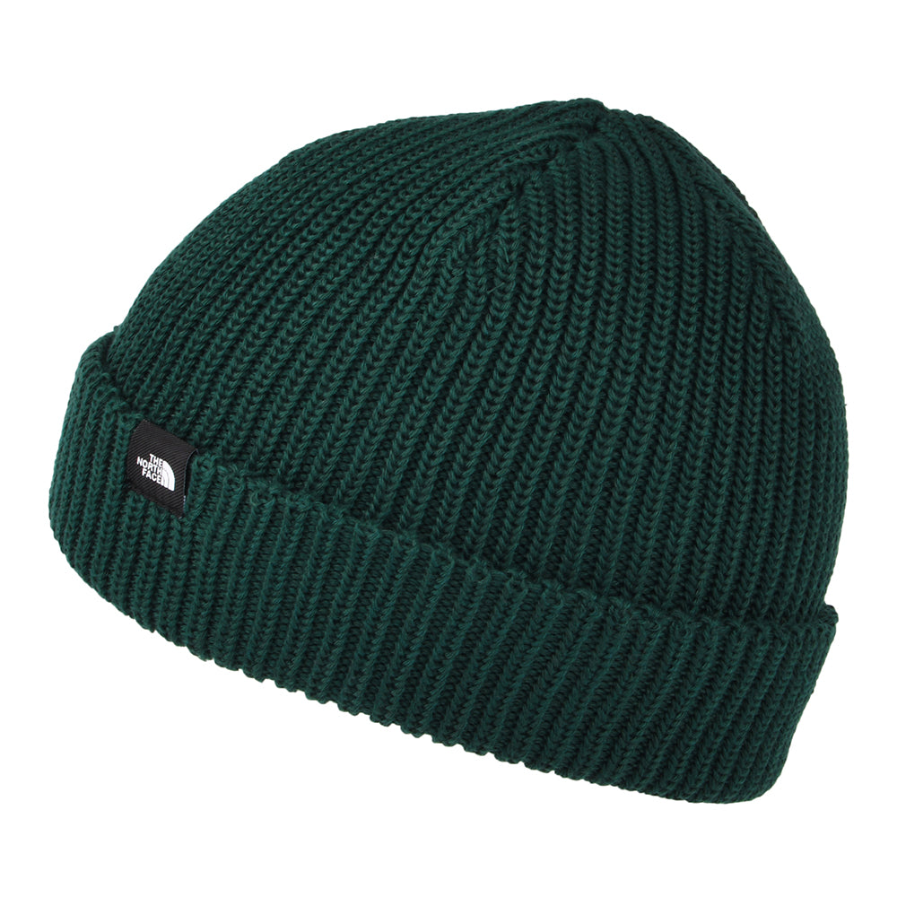 The North Face TNF Recycled Fisherman Beanie Mütze - Dunkelgrün
