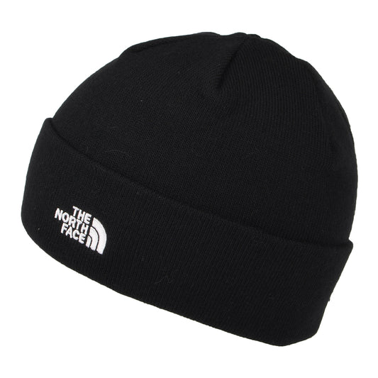 The North Face Norm kurze Beanie Mütze - Schwarz