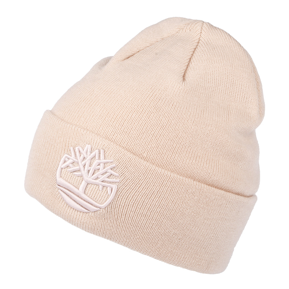 Timberland Tonal 3D Stickerei Beanie Mütze - Rosé