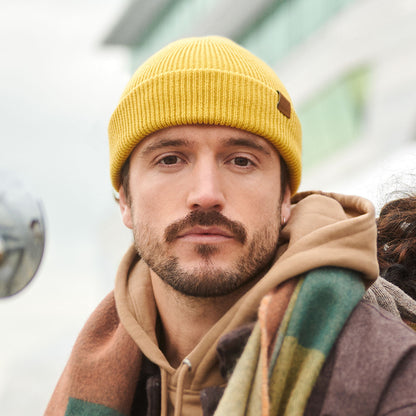 Barts Kinyeti Fisherman Beanie Mütze - Gelb