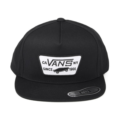 Vans Kinder Full Patch II Snapback Cap - Schwarz