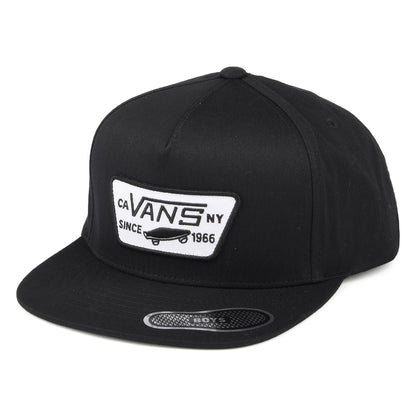 Vans Kinder Full Patch II Snapback Cap - Schwarz