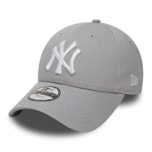 New Era 9FORTY New York Yankees Baseball Cap - MLB League Essential - Grau