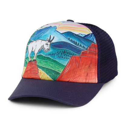 Sunday Afternoons Kinder Artist Series Trucker Cap - Marineblau-Multi