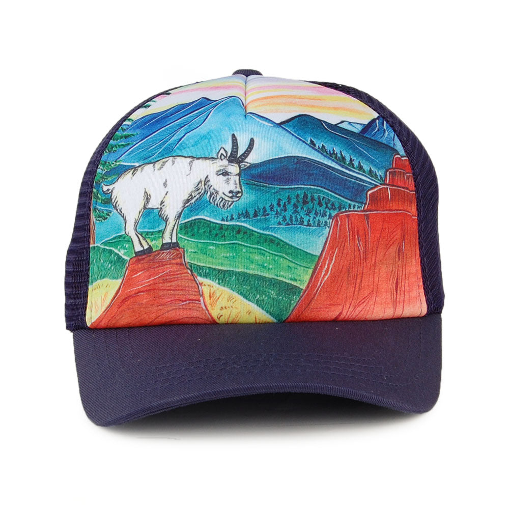 Sunday Afternoons Kinder Artist Series Trucker Cap - Marineblau-Multi
