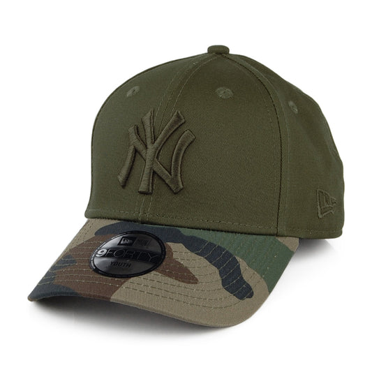 New Era Kinder 9FORTY New York Yankees Baseball Cap - Tarnfarben